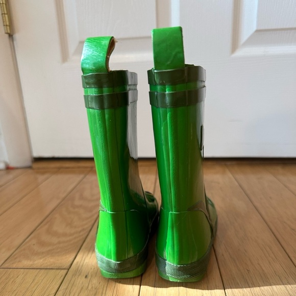 Kidorable Green Frog Rain Boots for Kids size 9 - Picture 5 of 7